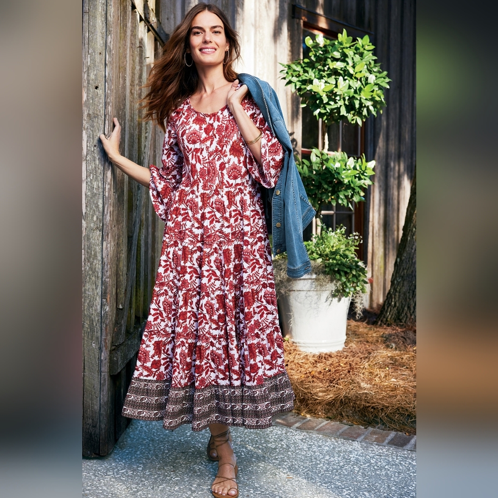 Soft Surroundings Lily Midi Dress